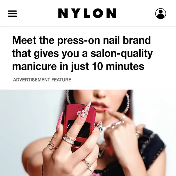 Pink Friday Nails static ad